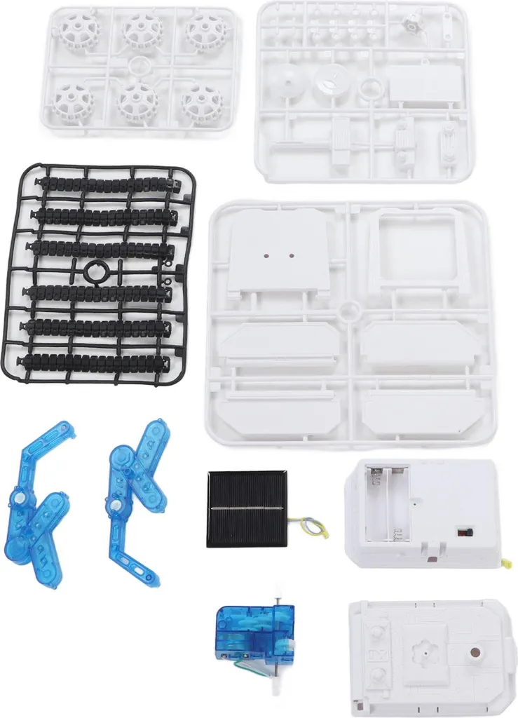 Jouet éducatif voiture spatiale solaire : maquette STEM à assembler