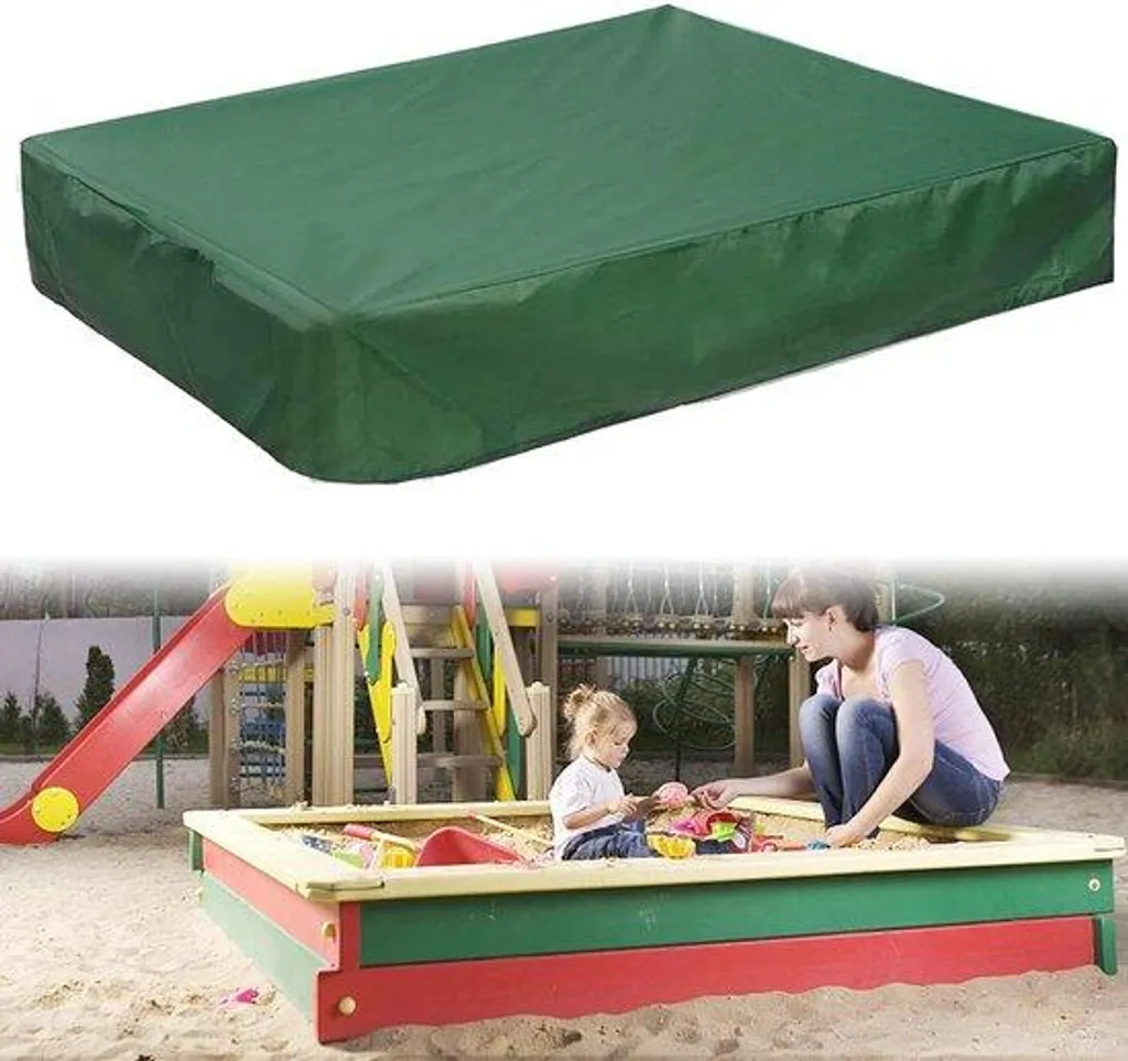 Bâche imperméable anti-vent 150 cm en Oxford vert pour protéger votre jardin