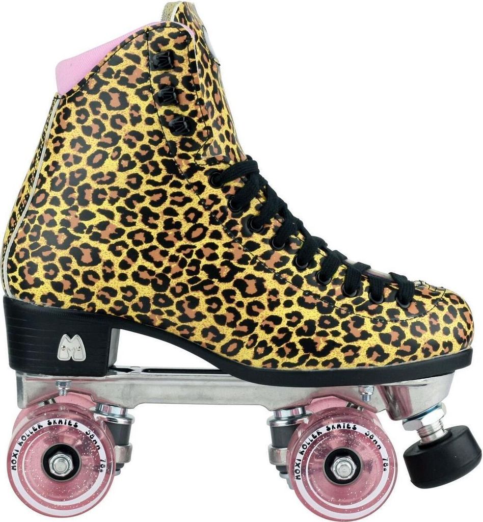 Moxi Beach Jungle Leopard Pink Rollschuhe 9 / EU 42-43 Produktbild 
