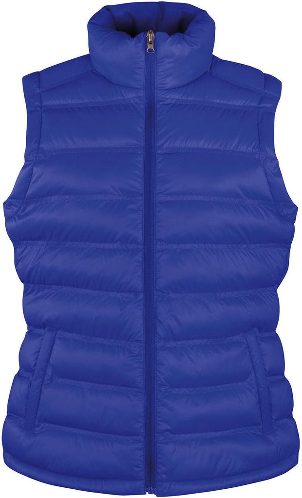 Result R193F | Damen Ice Bird Padded Gilet / Weste tailliert - Farbe: Royal - Größe: S