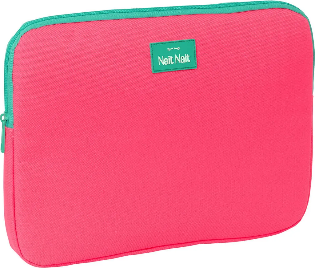 Custodia Nait Nait Pink Fluor 34x25cm | Look Wow per l'Università