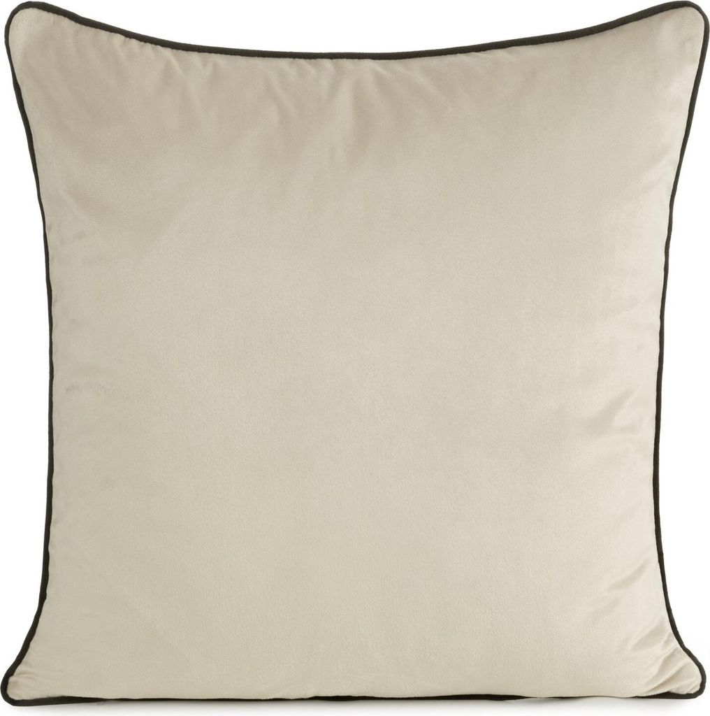 Dekorativer Kissenbezug GAJA 2 beige 45X45 beige PIPING Produktbild 