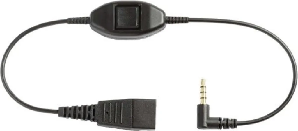 Câble lisse GN Netcom 8800-00-55 QD 2,5mm avec longueur de 0,3m