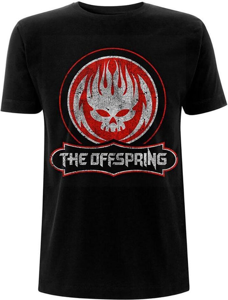 The Offspring - T-Shirt für Herren/Damen Uni RO695 (L) (Schwarz)
