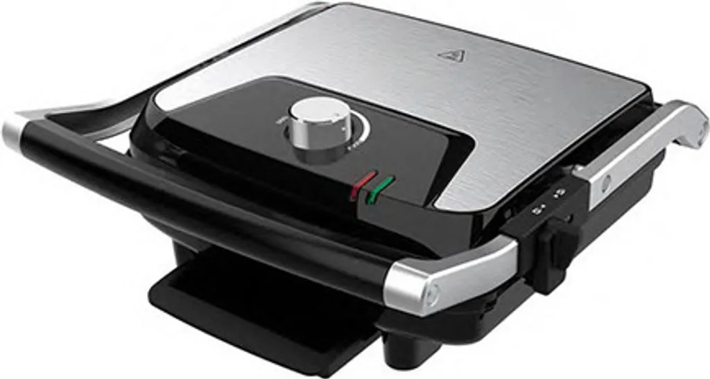 Appareil à panini Akai AGR-246 plaques rainurées et thermostat réglable