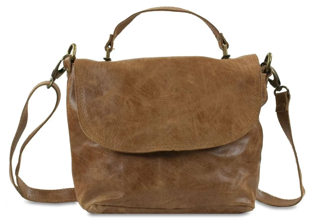 Petit sac à main bandoulière YARA chic en cuir pour femme Carla Belotti
