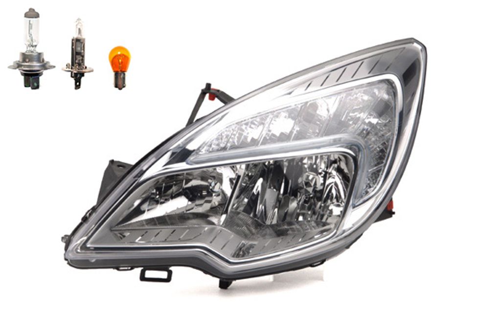 Johns, Scheinwerfer Halogen passend für Opel Meriva B 06/2010 -12/13 Links Leuchtmittel 1216234 1216049 1216759 13286612 13305777