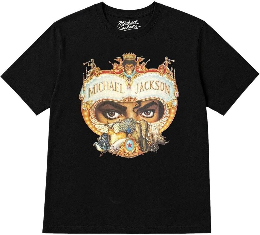 Michael Jackson Dangerous Black S T-Shirt Produktbild 