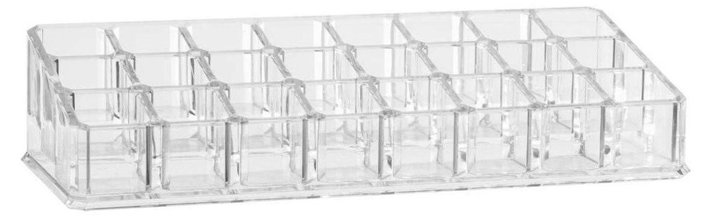 Organizer voor lippenstiften, MAPUT, 24 vakken, 23x10 cm Productafbeelding 