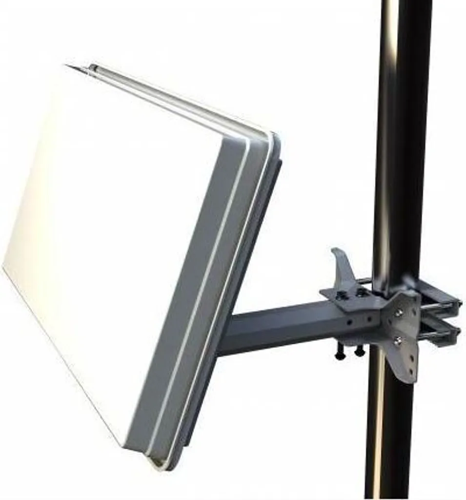 SELFSAT H30D2+ Antenne Plate Satellite Twin pour 2 Décodeurs Blanc