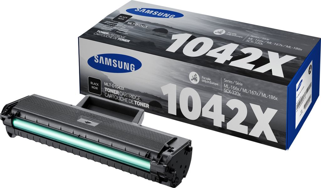 Samsung MLT-D1042X Toner mit geringer Reichweite Schwarz, Produktbild 