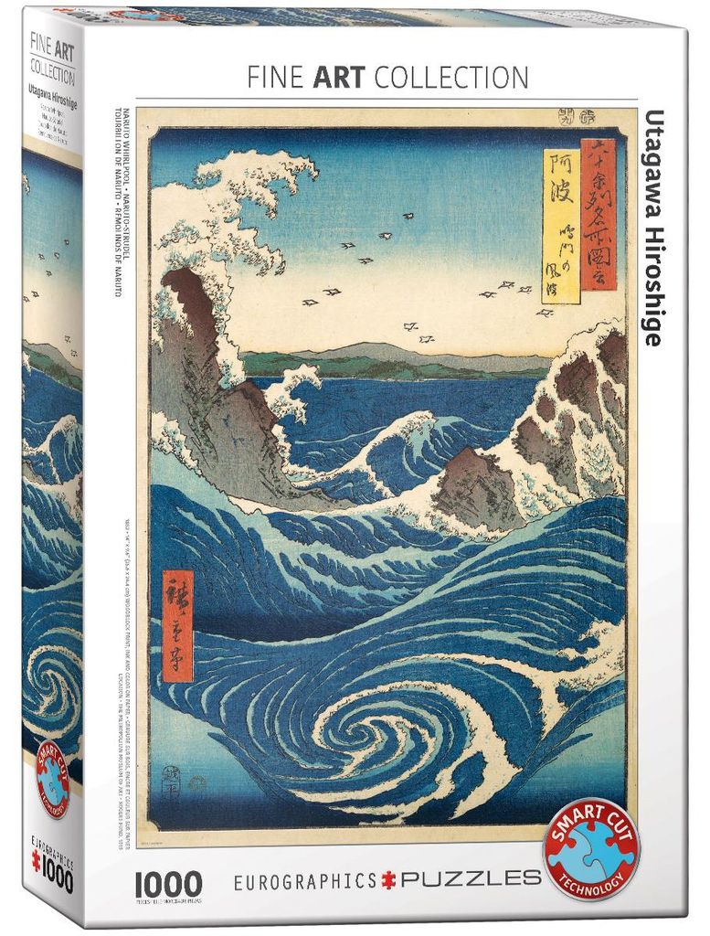 EUROGRAPHICS Casse-tête Utagawa Hiroshige : Naruto Swirl Image du produit 