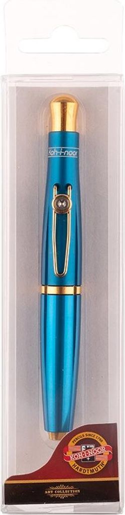 KOH Druckbleistift Metall 5,6 mm x 80 mm blau gold