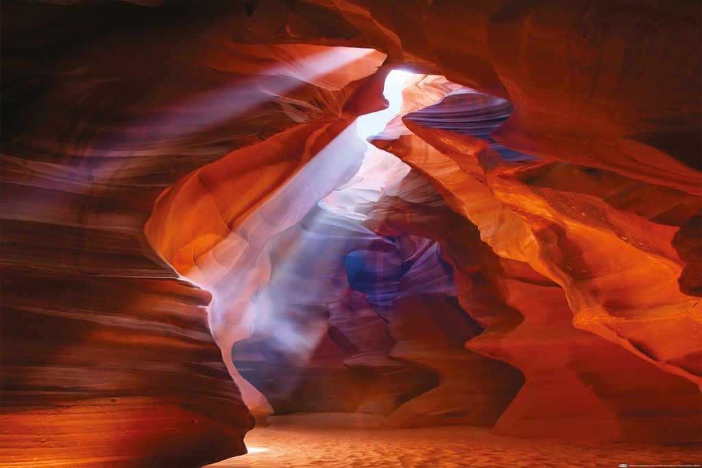 Upper Antelope Canyon Poster Roman Golubenko 91,5 x 61 cm