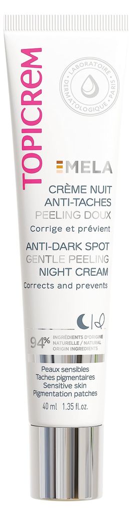 Topicrem MELA Crema notte anti-macchie Crema notte peeling Immagine del prodotto 
