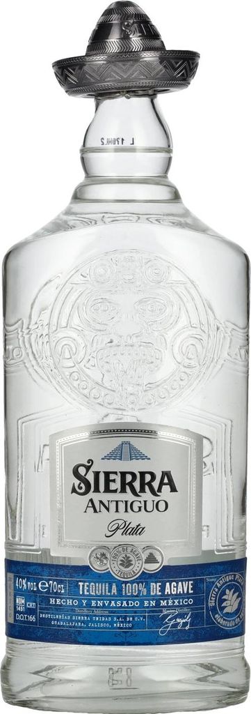 Sierra Tequila Antiguo Plata 100% de Agave 40% Vol. 0,7l Image du produit 