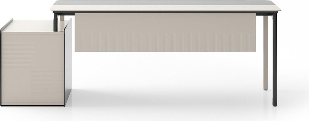 Moderner Weißer Eckschreibtisch Arbeitszimmertische Luxus Möbel