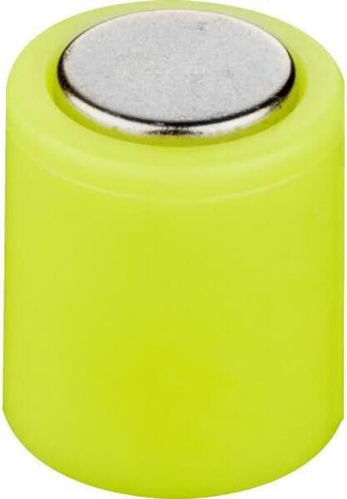 Magnet Power Zylinder 14x19mm VE=30 Stück hellgelb