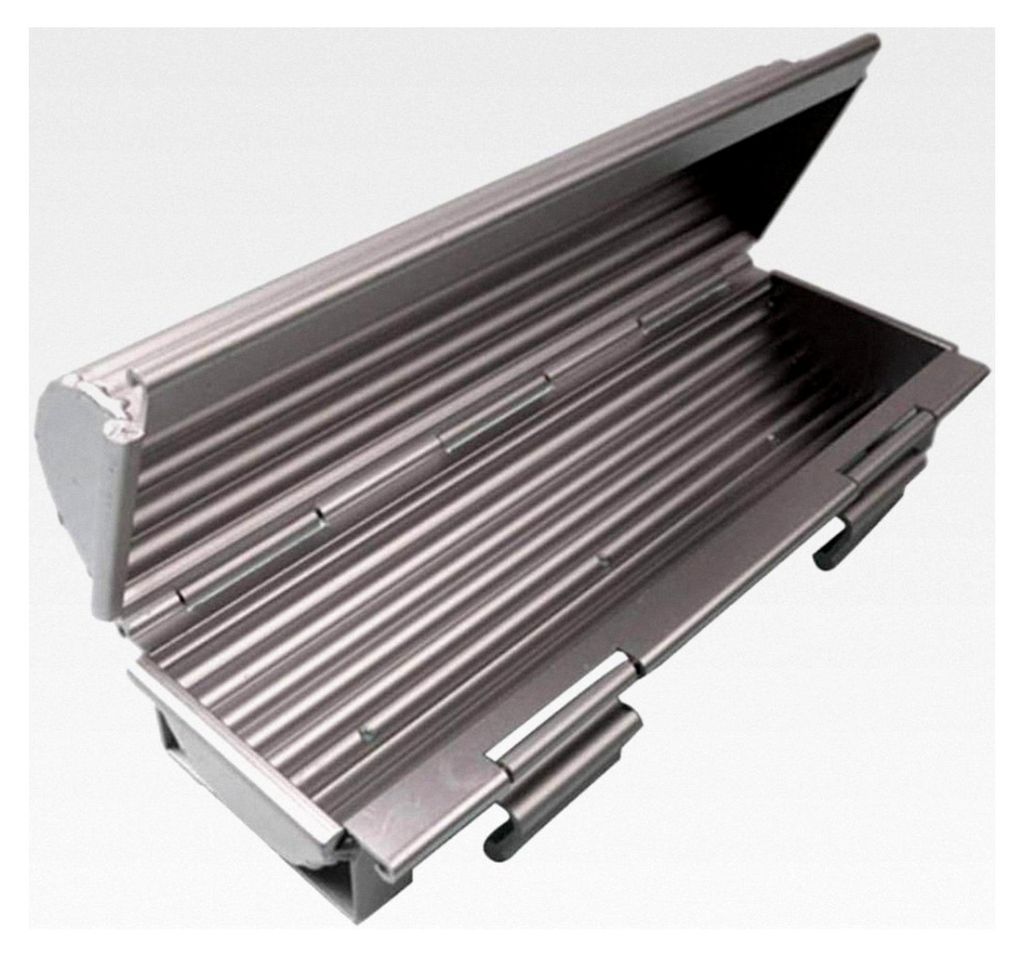 Zylindrische Brotbackform aus Aluminiumlegierung, 305X112X85mm, mit Antihaft-Beschichtung, für Brot und Kuchen, SILBER