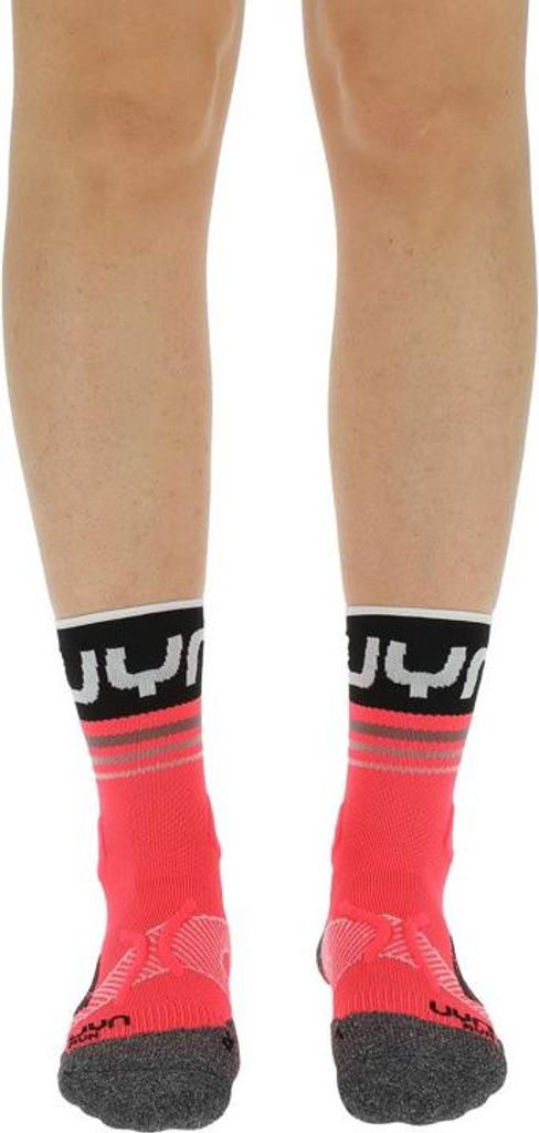 UYN Runner's One Short Laufsocken Damen pink/black 35-36