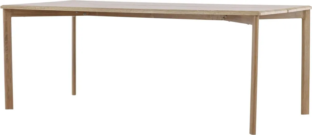 Table à manger 200cm Damon Oak - Solution Espace et Design Beige Clair