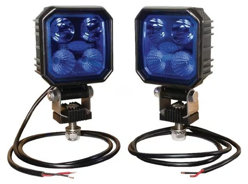 Luce Di Lavoro A Led Blu Per Spruzzatrice 2 Pezzi Immagine del prodotto 