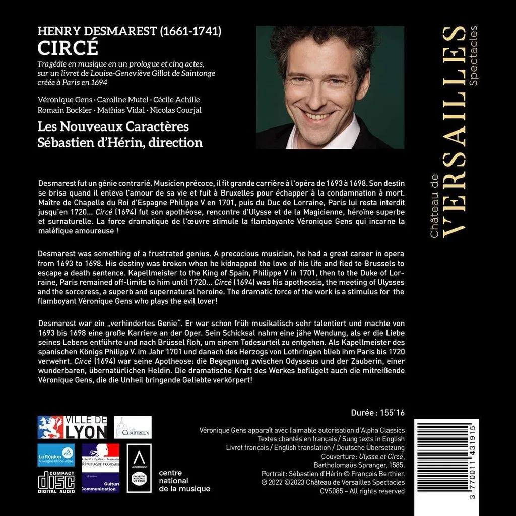 Album Circe en version 2CD avec mastering haute fidélité inédit - 2