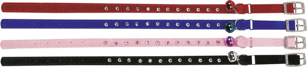 Karlie Katzenhalsband Samt Diamond