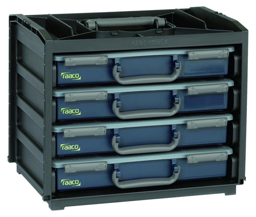 Cimco Handybox PSC-Sortimentskästen bestückt mit 2x Vario Produktbild 