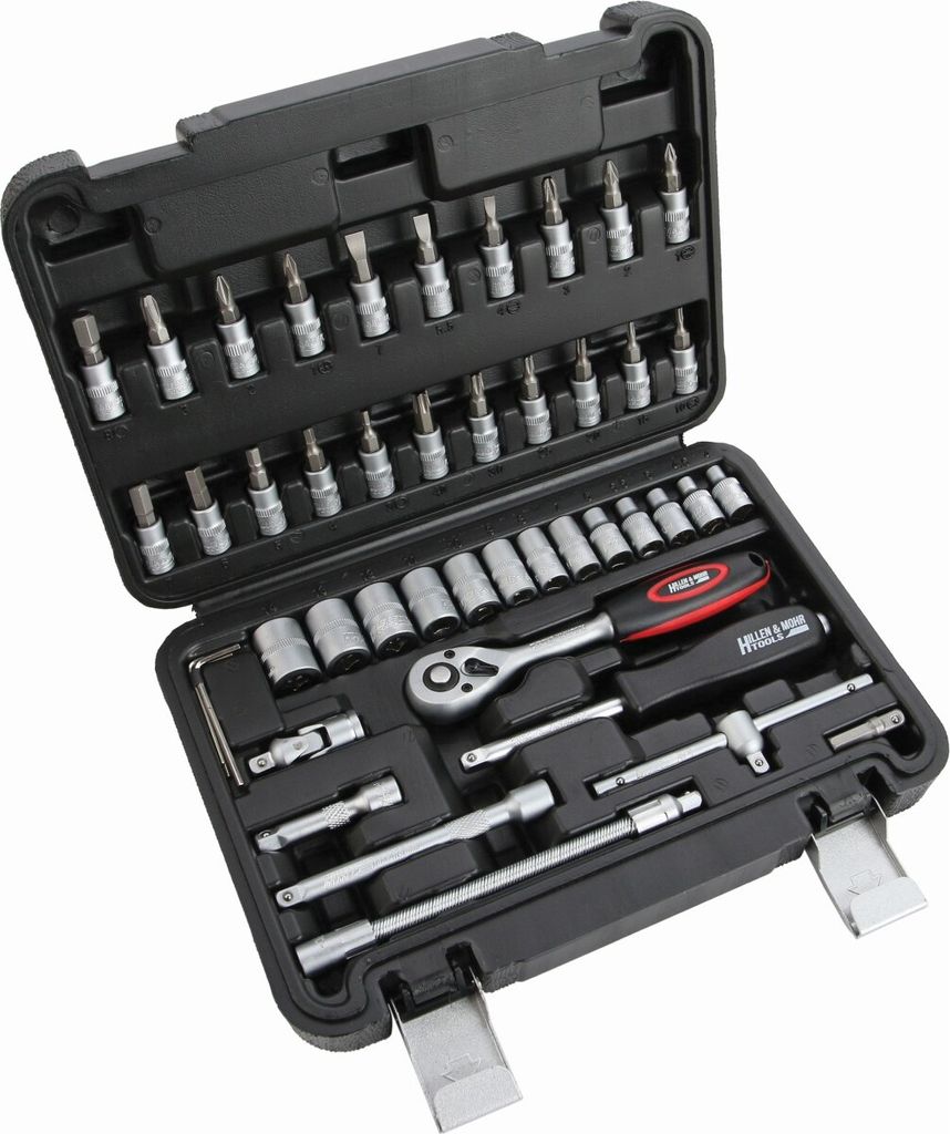 1/4" Steckschlüsselsatz 46tlg.