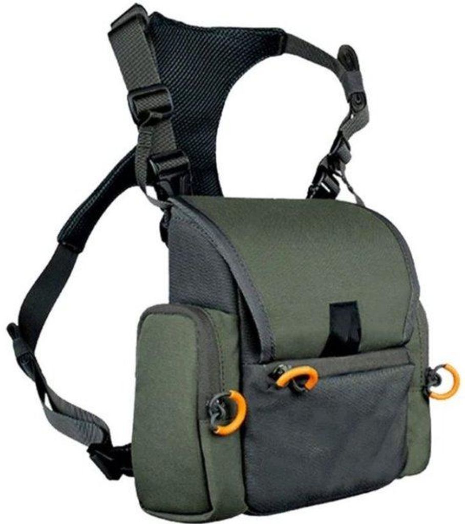 Borsttas mit Fernglasgehäuse – Fernglas-Tasche mit wasserdichtem Fach für Entfernungsmesser – Ideal für die Jagd