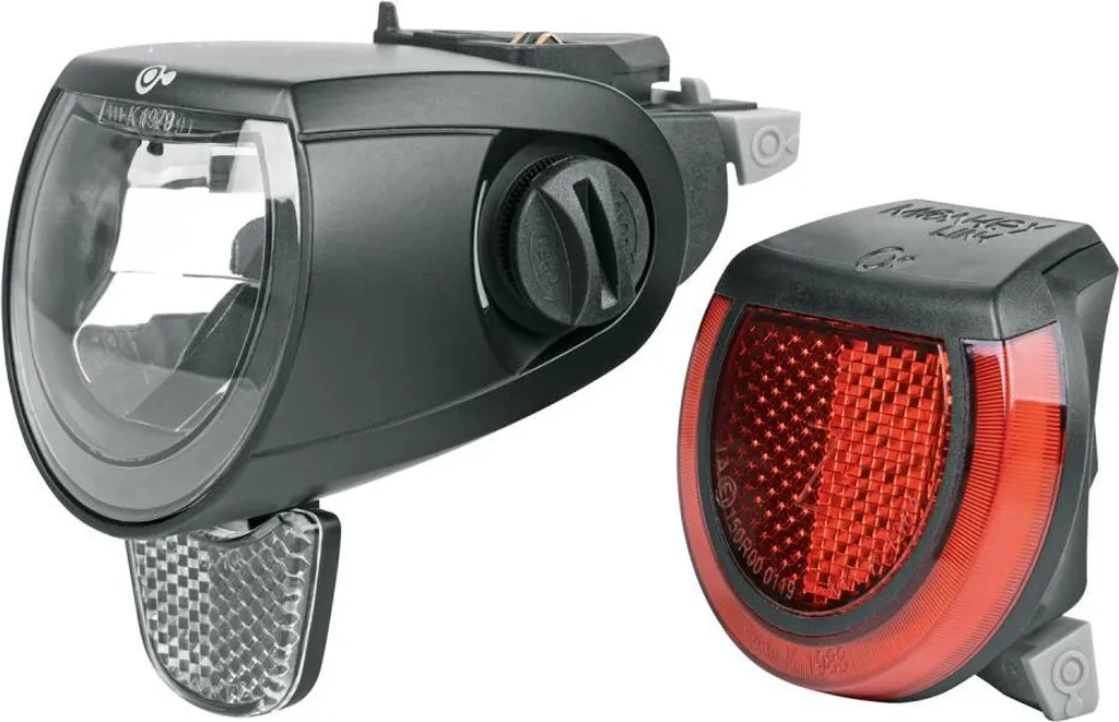 Éclairage Vélo Haute Intensité 80 Lux Skyelight Connect avec Batterie Li-ion
