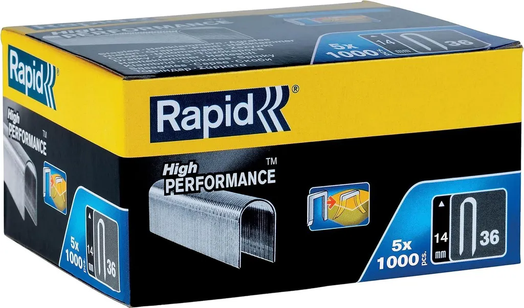 Offerta 5000 Graffe Rapid 36 14mm DP per Cavi Antifurto e TV