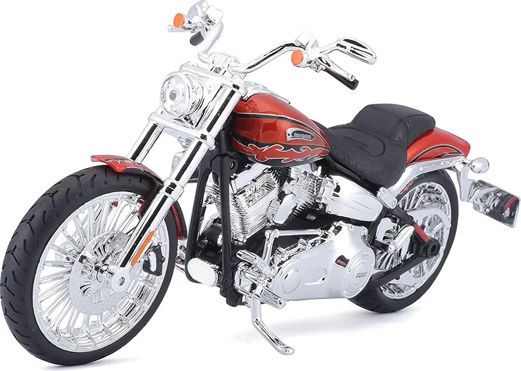 Moto Harley Davidson 1:12 CVO Breakout 2014 détails réalistes Maisto 32327