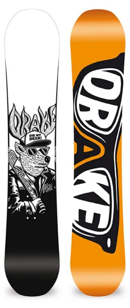 Snowboard Drake Urban Homme 155 cm - Planche Freestyle Urban Performance