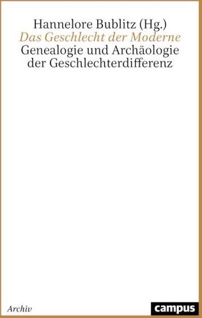 Das Geschlecht der Moderne