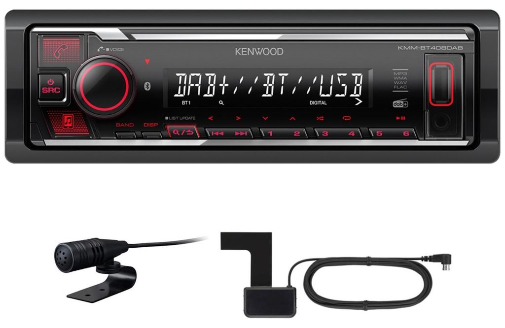 Kenwood KMMBT408DAB Productafbeelding 