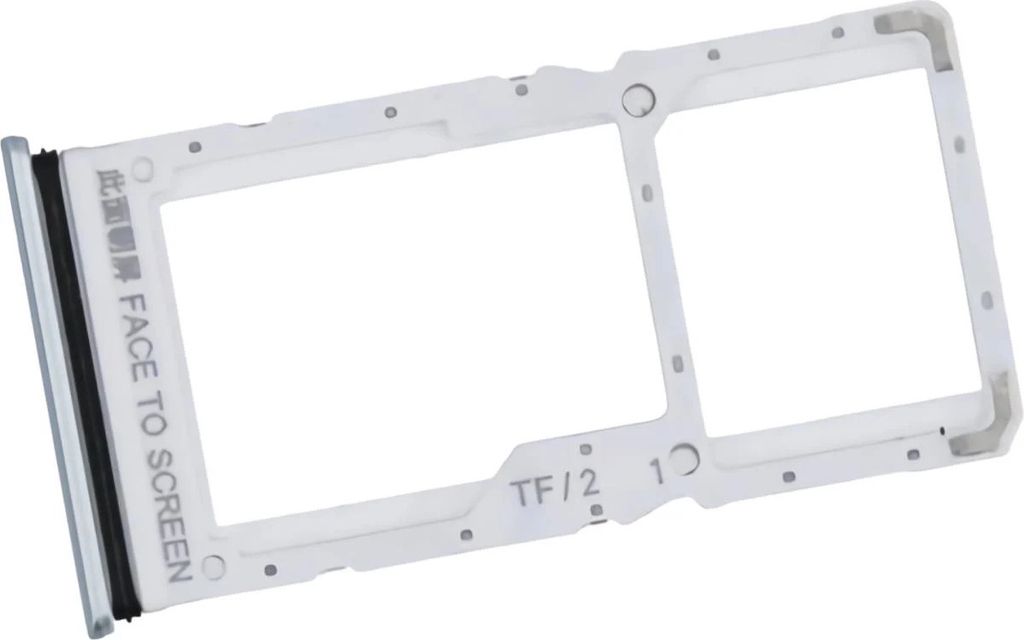 SIM-Kartenhalter für Xiaomi Redmi 10 2022 (21121119SG), 48200000FQ9X, Weiss