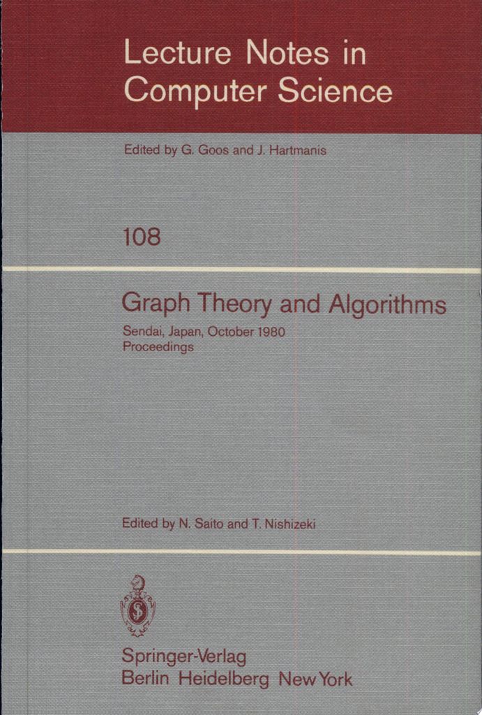 Graphentheorie und Algorithmen | N. Saito