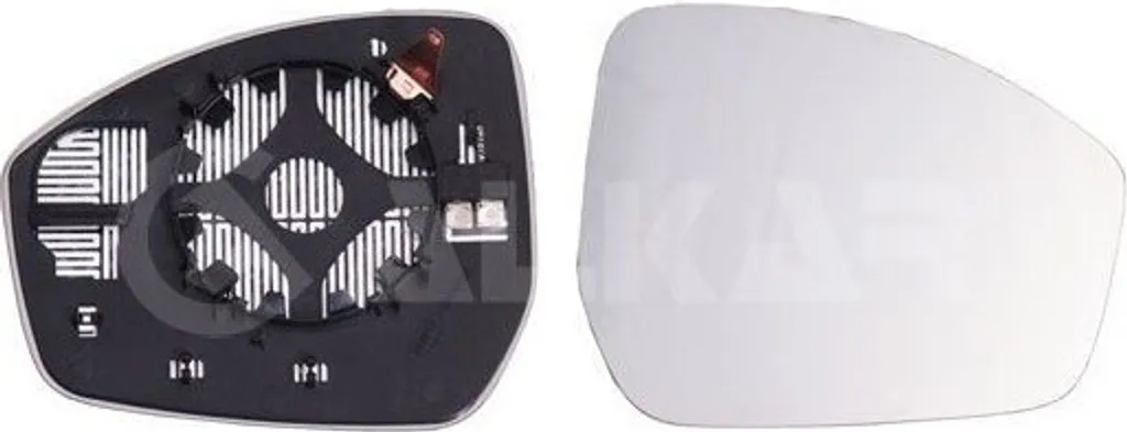 Vitre de rétroviseur passager pour réparation Range Rover Velar L560