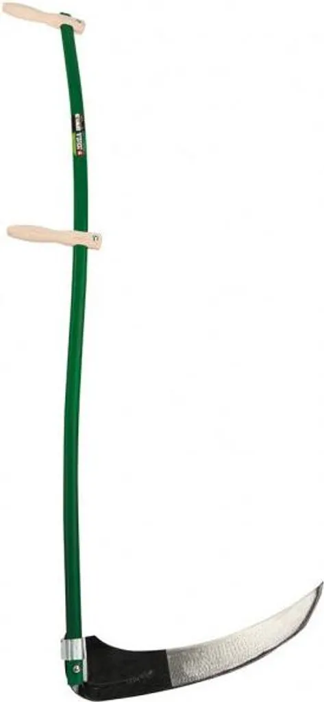 Faux de jardin emmanchée 60 cm pour le débroussaillage manuel efficace