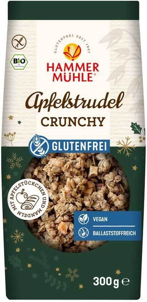 Apfelstrudel - Crunchy glutenfrei 300g Produktbild 