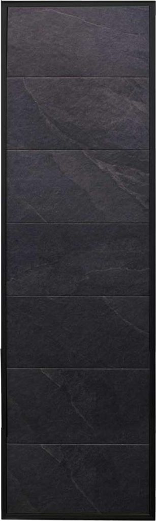 Harvia Steinwand mit grauem Rahmen | 634 x 18 x 1824 Produktbild 