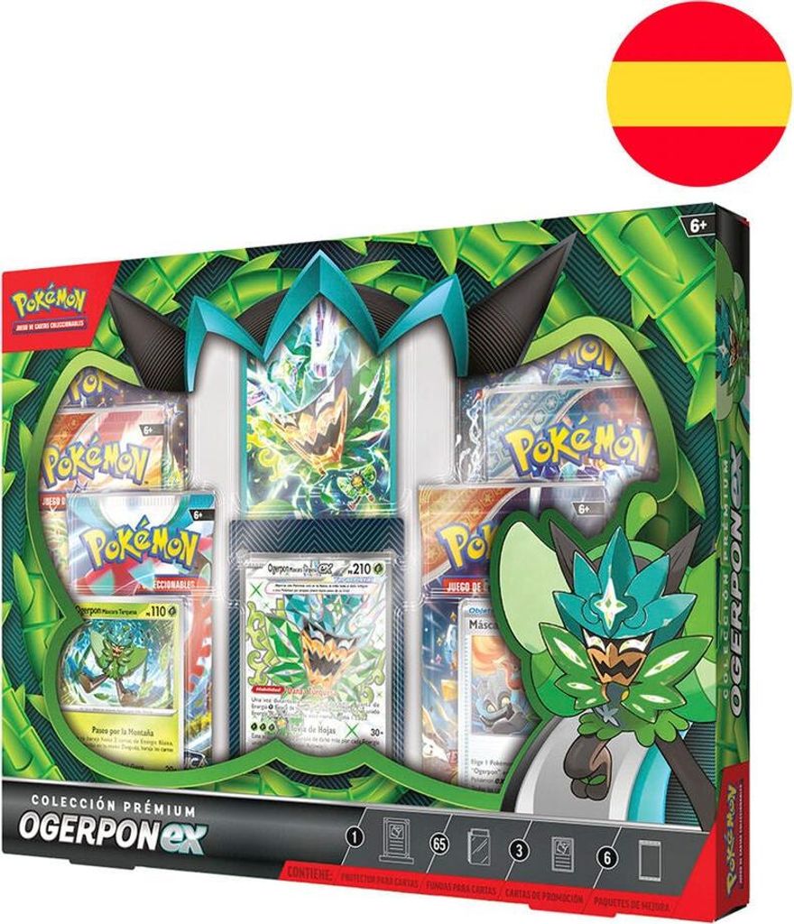 Spanische Pokémon-Sammelkartenspielbox - 60 Karten enthalten