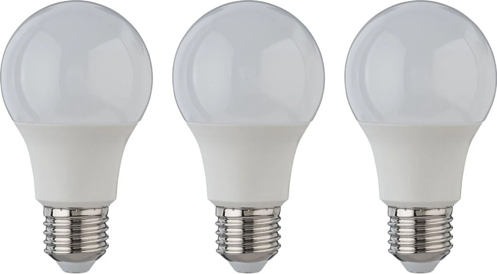 Livarno home LED-Lampen E27 / E14 E27 Birnenform 3er Set