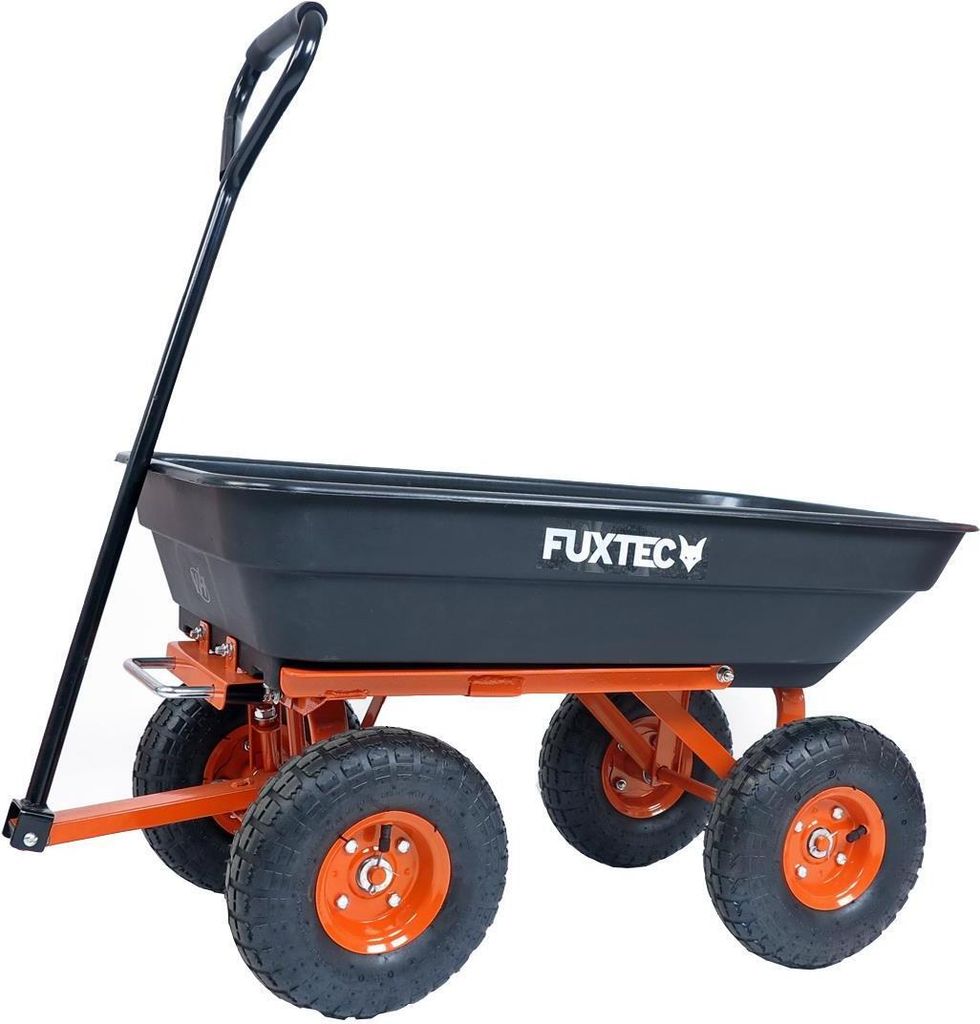 FUXTEC Kippwagen für 300kg Zuladung | Gartenkarre bis 150 Produktbild 