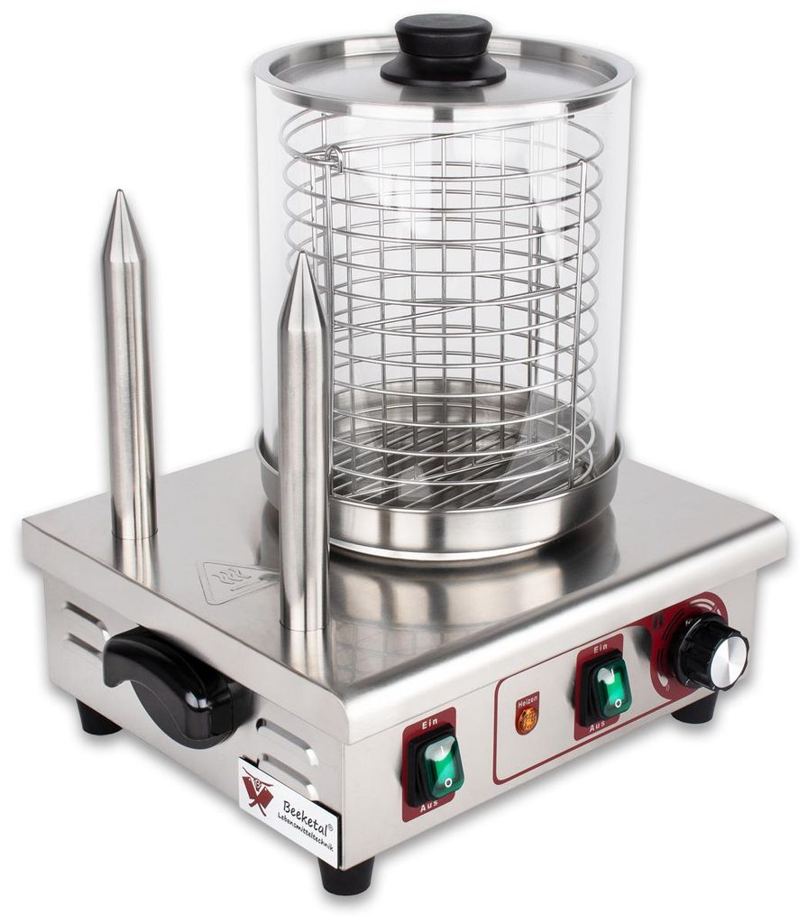 Beeketal Hot Dog Erhitzer Würstchenwärmer Hot Dog Maker Produktbild 