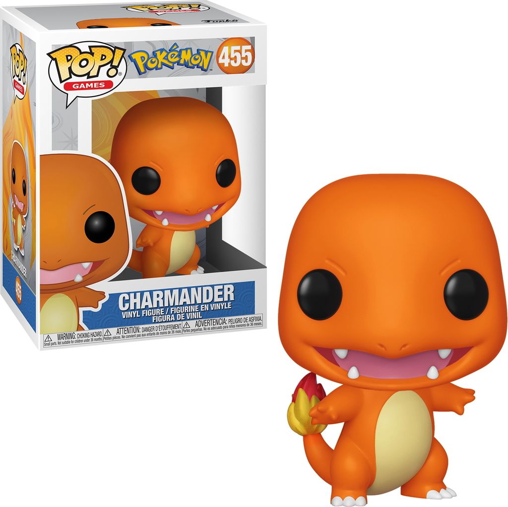 Pokemon POP! Games Vinyl Figur Charmander (EMEA) 9 cm Produktbild 2
