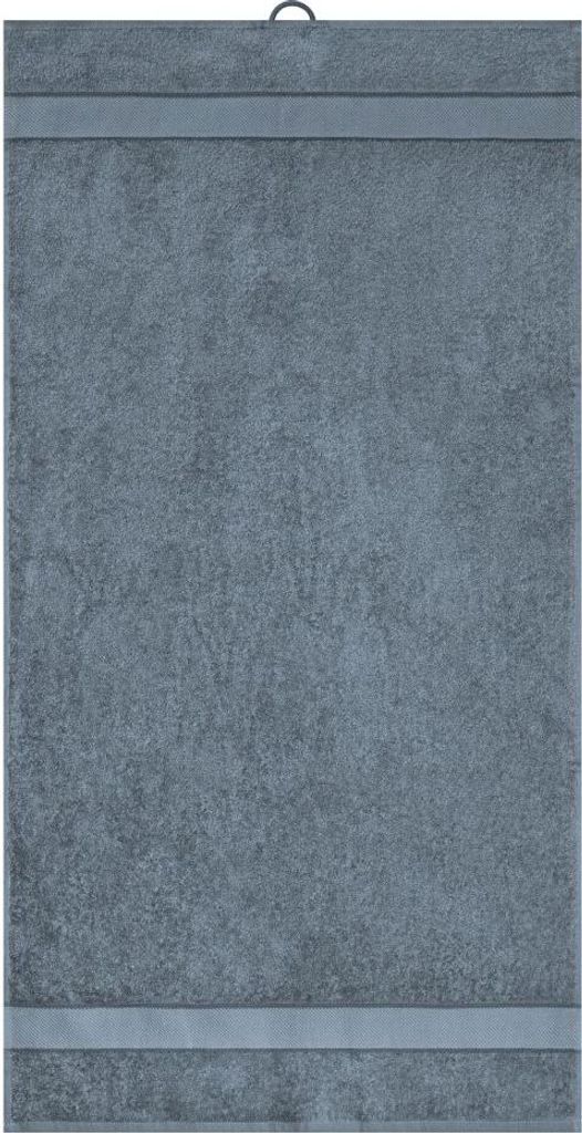 Hand Towel Handtuch im modischen Design mid-grey, Gr. one size
