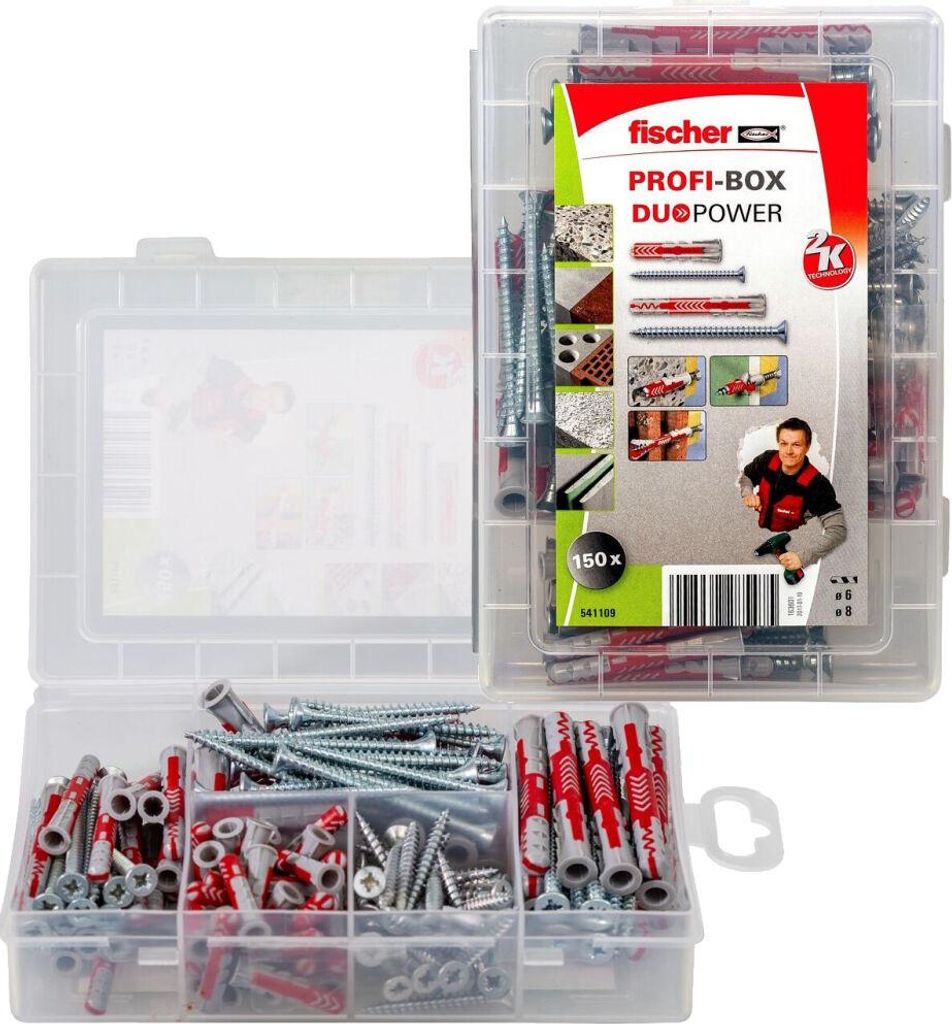 fischer 541109 fischer Profi-Box - DuoPower 2K 541109 Zdjęcie produktu 